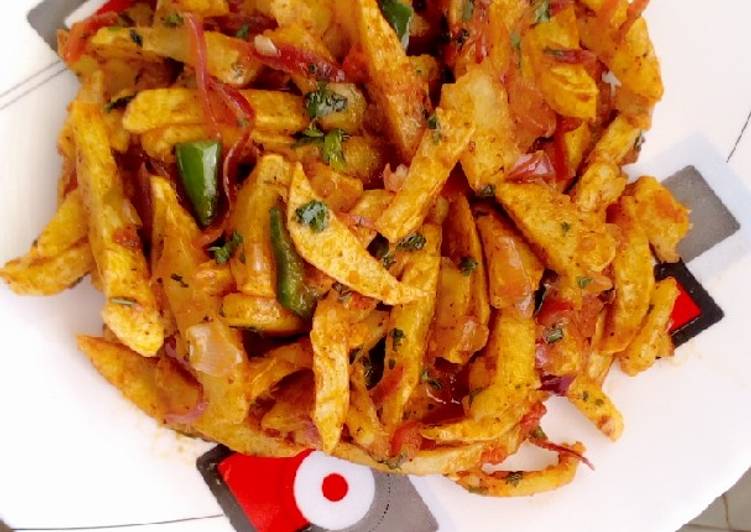 Recipe of Perfect Simple Masala Chips