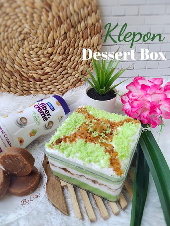 Cara Gampang Menyiapkan Klepon Cake Dessert Box Anti Gagal