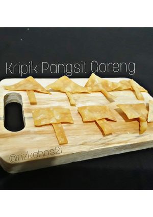 Foto resep Kulit pangsit goreng