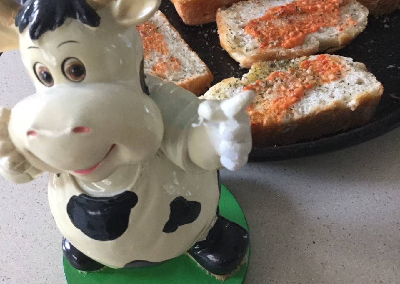 Tostadas de Pan Casero al Horno