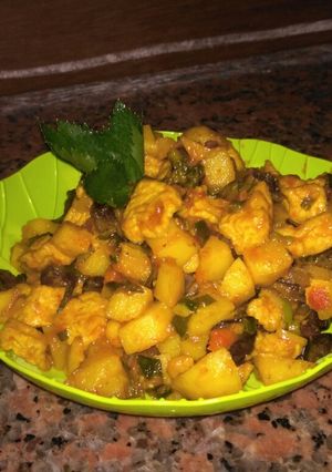 Foto resep Krengsengan Tahu Kentang Ati Ampela / Jeroan Ayam