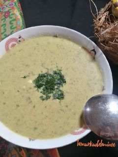 عکسی از دستور سوپ کدو حلوایی