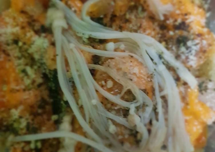 Nasi salmon ala sushi