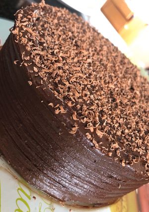 Una foto de Torta húmeda de Chocolate🍫🍫🍫