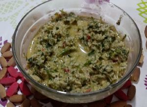 Foto de Chutney de coentro selvagem e castanha-do-Pará