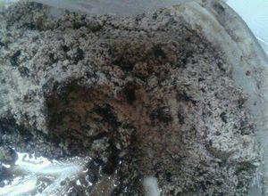Una foto de Helado de galletas Oreo