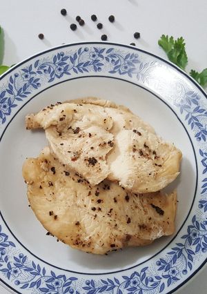 รูปของ อกไก่พริกไทยดำคลีน (ไมโครเวฟ)