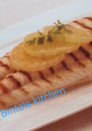 A picture of Grilled fillets of sole.