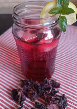 Una foto de Agua de Jamaica
