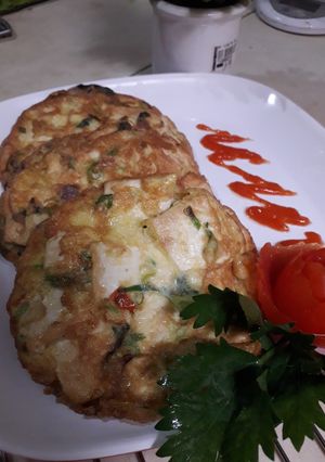 Foto resep Telur Dadar Tahu