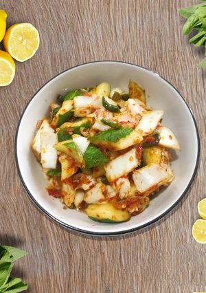 Foto resep Oseng sayur timun dan sawi putih