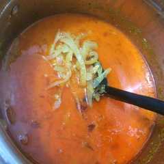 A picture of Sayur Godog Labu Siam (Gambas) / Pepaya.