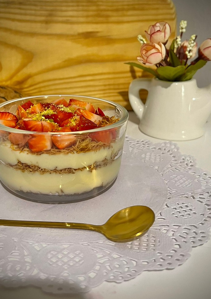 صورة لوصفة عثملية بكريمة الباتسيير