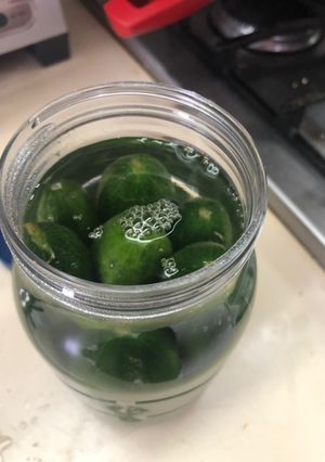 Una foto de Pepinillos en vinagre al estilo Sonorense