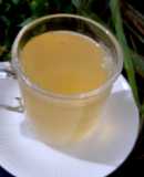 Lemon grass and mint tea