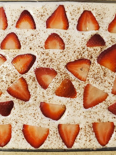 A picture of Strawberry Tres Leches Cake (Easy).