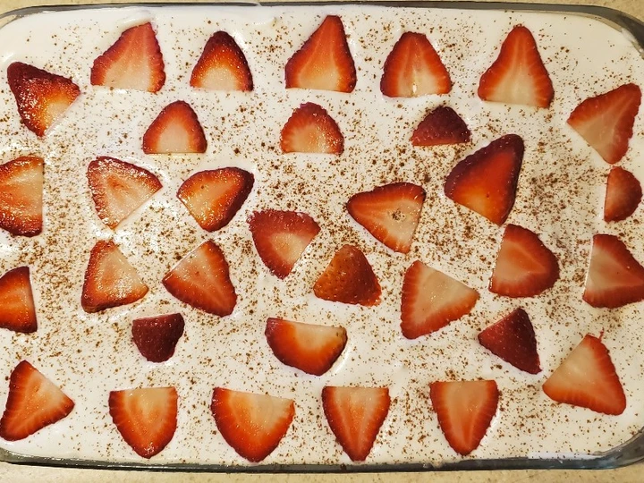 Easy Way Prepare Strawberry Tres Leches Cake (Easy) the Can Spoil the Tongue Appealing