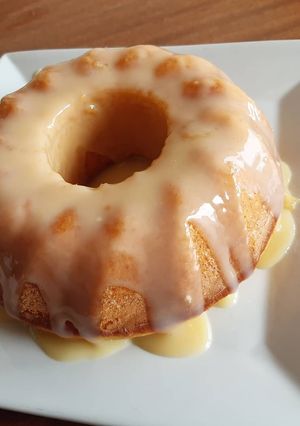 Une photo de Gâteau au danette a la vanille et chocolat blanc 🌼