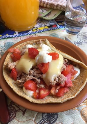 Una foto de Panqueques sin gluten y nutritivos