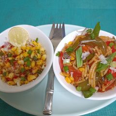 A picture of Jellof Spaghetti ----- Easy, Classy & Delicious.