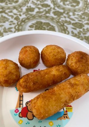 Foto resep Nugget nasi udang MPASI 13 +