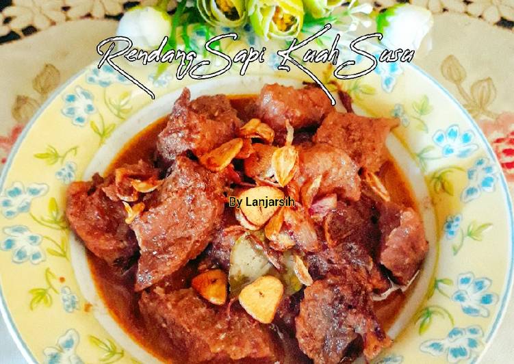 Rendang Sapi Kuah Susu