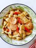 Tumis Kembang Kol Bakso