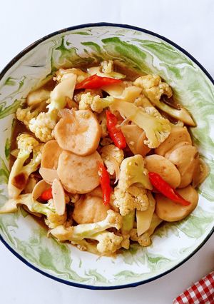 Foto resep Tumis Kembang Kol Bakso