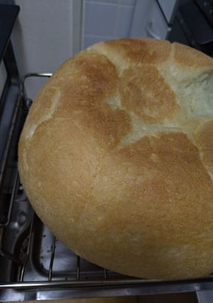 電子鍋免揉馬鈴薯麵包 的食譜成品照片