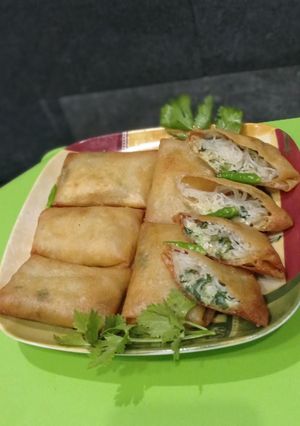 Foto resep Martabak mie kulit lumpia
