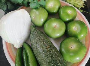 Una foto de Guacamole Falso