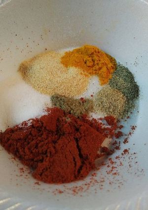 A picture of Pork chop rub II.