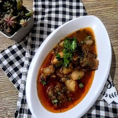 A picture of Delhi Style Shaljum Gosht.