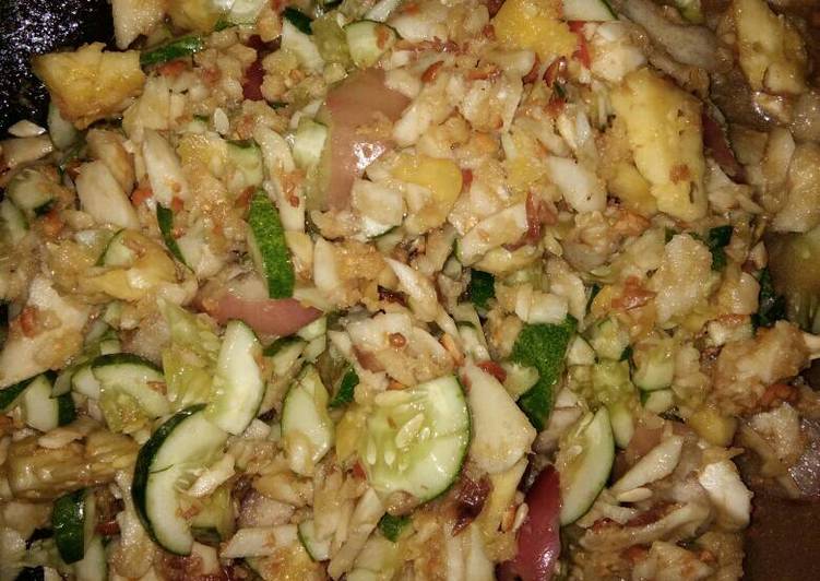 Resep Rujak Buah Ulek Anti Gagal