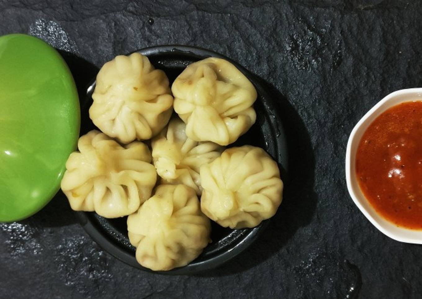 Paneer, cabbage, Momo's