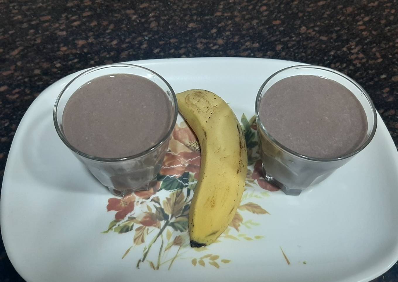 Chocolate Banana Milkshake