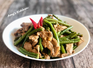 長豆炒肉絲 / 家常菜 的食譜成品照片