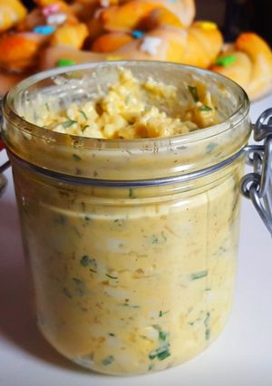 Zdjęcie przepisu Pasta jajeczna do kanapek.