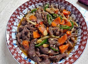 Foto resep Beef Slice Tumis Cabe Ijo