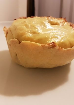 Une photo de Croustade d'oeufs pochés florentine
