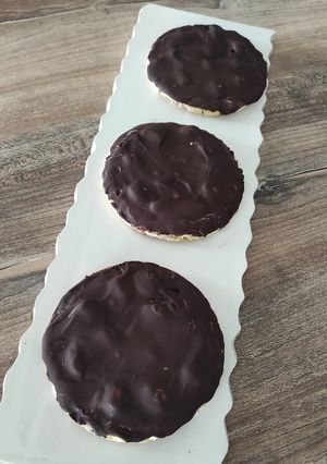 Une photo de Galette de maïs façon snickers