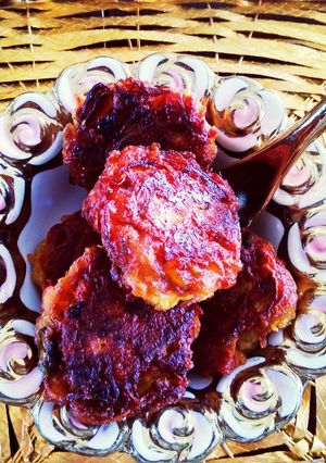 A picture of Pumpkin flowers fritters.