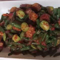 Tumis kacang tempe+ pete রেসিপির প্রধান ছবি