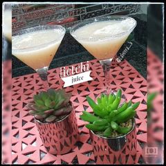 A picture of Litchi juice.