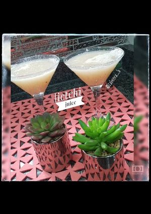 A picture of Litchi juice.
