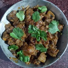 A picture of Chilli garlic mushroom.