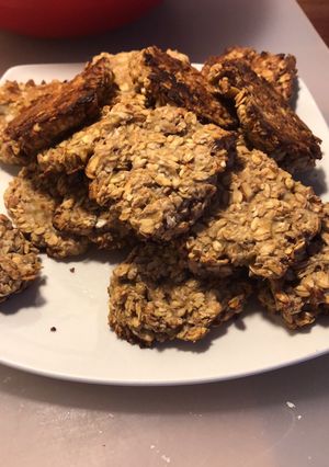 Una foto de Galletas de avena y banana