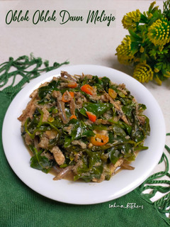 Foto resep Oblok Oblok Daun Melinjo