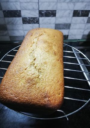 Una foto de Budín de banana y harina integral