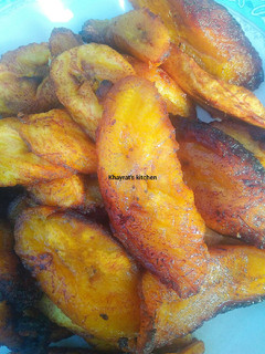 Plaintain mai yaji ainihin hoton girkin